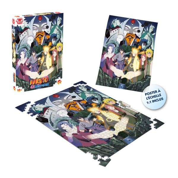 PUZZLE NARUTO SHIPPUDEN - DERNIER COMBAT - 1000 PIECES