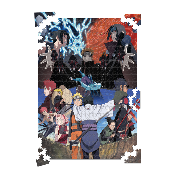 PUZZLE NARUTO SHIPPUDEN - RENCONTRE DU DESTIN - 1000 PIECES – Image 3