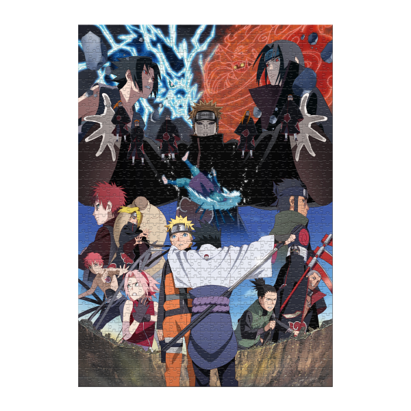 PUZZLE NARUTO SHIPPUDEN - RENCONTRE DU DESTIN - 1000 PIECES – Image 4